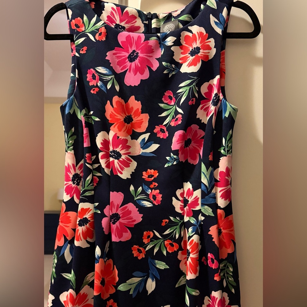 Vince Camuto Floral Sleeveless Sundress